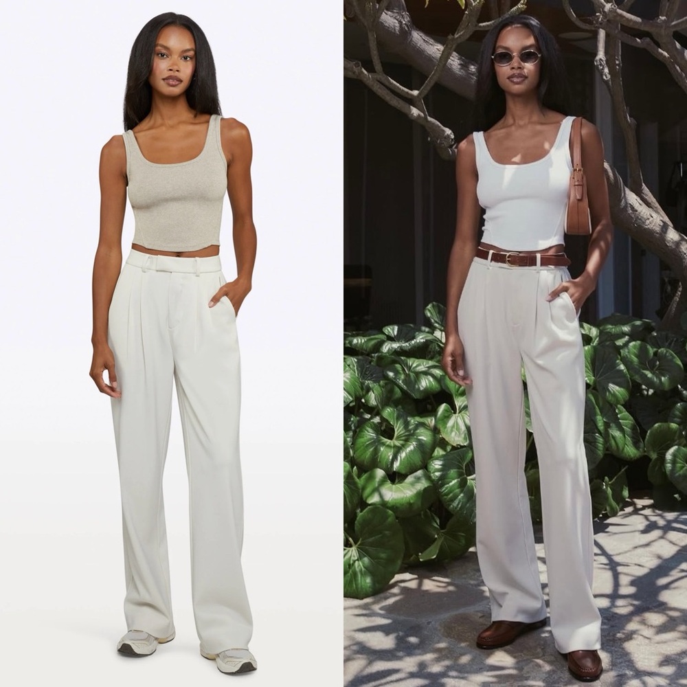 NWT Cuts Essential Wide Leg Pant, 4